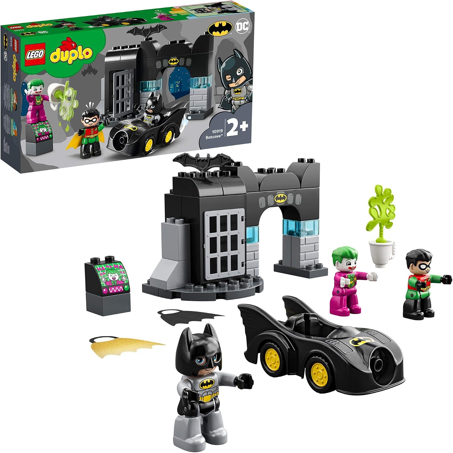 lego 乐高 duplo 得宝系列 蝙蝠侠的秘密基地 玩具 10919